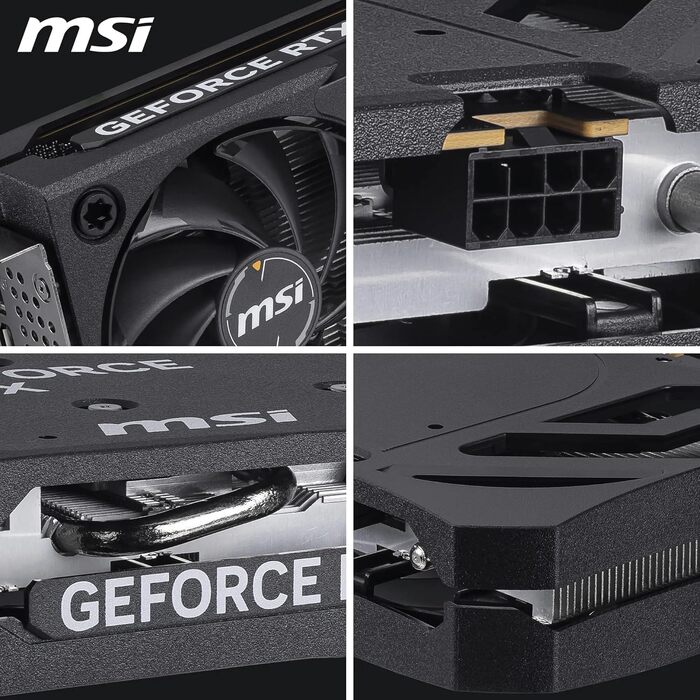 Відеокарта MSI GeForce RTX 5050 8G Shadow 2X OC - 8GB GDDR6, PCIe 5.0, 2602 MHz