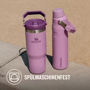 Stanley Flip Straw Tumbler 1.0 Water Bottle with Straw 0.89L - Thermos Bottle Keeps 12+ Hours Cold - Dishwasher Safe - Sports Bottle - Water Bottle BPA Free - (Lilac)