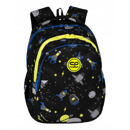 Багатовідсінковий шкільний рюкзак CoolPack, чорний, 21 л