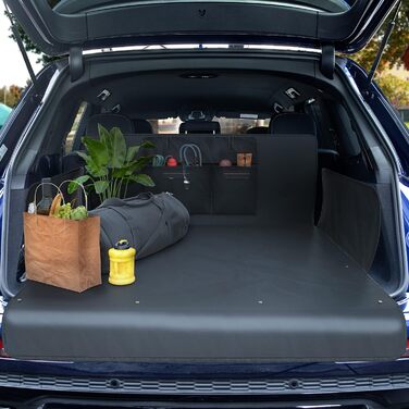 Захист для багажника автомобіля для собак – водонепроникний килимок з боковими захистами – міцний килимок для багажника для подорожей та транспортування собак