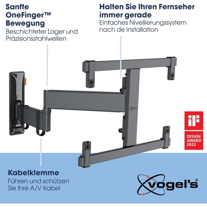 Настінна кріплення для телевізора Vogel's Comfort TVM 3645, 40-77