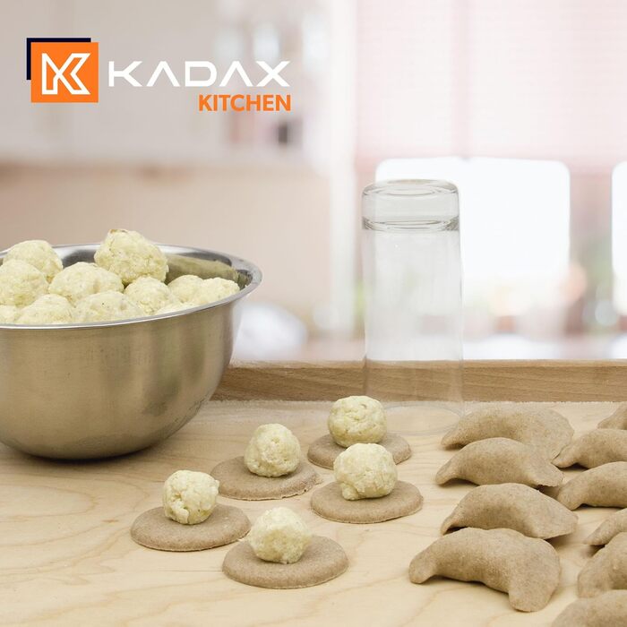 KADAX Дошка для тіста з тополиного дерева 50x70 см, традиційна кухонна дошка з бортиками для приготування локшини, випічки, вареників, одностороння, преміум якість