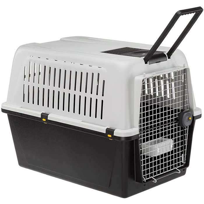 Переноска для собак Ferplast ATLAS 50, сіра, 55,5 x 81 x 59,5 см (розміри зовнішні: 91 x 61 x 68 см)