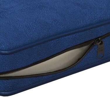 Софа для собак VidaXL, темно-синього кольору, 72x45x30 см, плюшеве ліжко для собак та котів