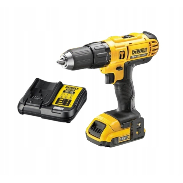 Дриль-шурупокрут з ударом DeWalt DCD776D1-QW 18V XR 2Ah