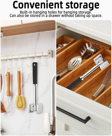 Fleischhammer Bixury 27 см з нержавіючої сталі, двосторонній молоток для м'яса, для приготування шніцелів, котлет, стейків