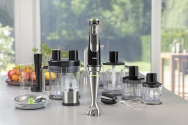 Занурювальний блендер Braun MultiQuick 9 MQ9187XLI 1200 Вт, чорний
