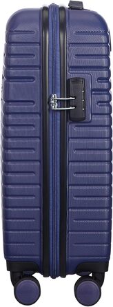 American Tourister Aero Racer Spinner 68 Expandable - 3.6 Kg Suitcase, 75.5 Liter, (Spinner 55, Nocturne Blue, 55 cm)