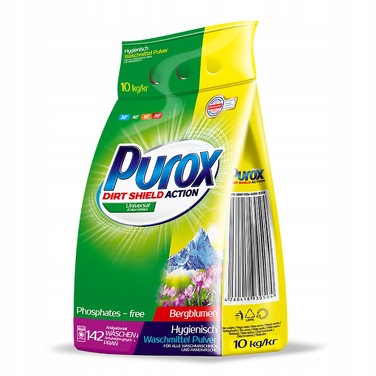 Універсальний пральний порошок Purox, 10 кг