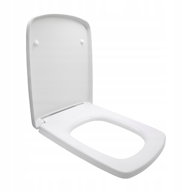 Сидіння для унітаза Geberit Selnova Square Hamberger, білий duroplast