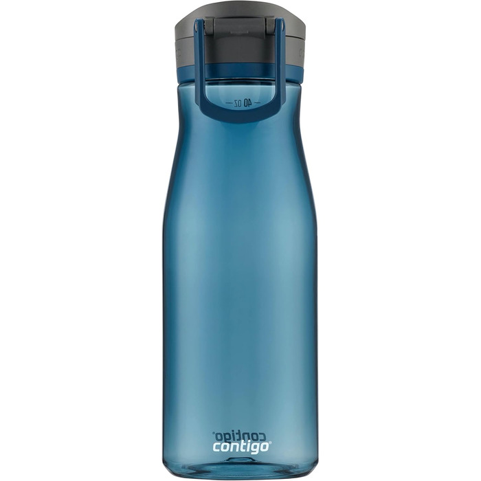 Contigo Jackson 2.0 Tritan Water Bottle with Autopop Lid, 1.2 L, Blueberry