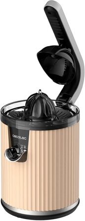 Електрична соковитискачка для цитрусових Cecotec Xqueeze RetroJuice 600 Green - 600 Вт, нержавіючий фільтр, захист від бризок