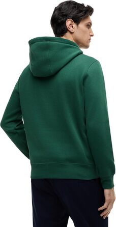 Чоловічий худі Tommy Hilfiger з капюшоном та логотипом, колір Green Street Green, розмір M