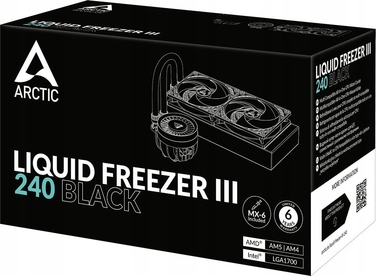 Рідинне охолодження Arctic Liquid Freezer III 240 Black (ACFRE00134A)