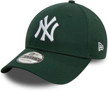 Кепка New Era New York Yankees MLB League Essential Зелено-Біла Регульована 9Forty - Оверсайз