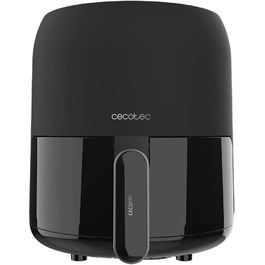 Фритюрниця без олії Cecotec Cecofry Fantastik Window 4000, 4 л, 1400 Вт, 9 програм, сенсорне управління, PerfectCoo, 80-200ºC, чорна