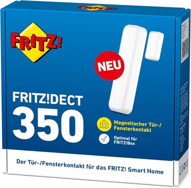 Контакт магнітний для дверей/вікон FRITZ!DECT 350 (Smart Home, DECT-ULE, сумісний з FRITZ!Box)