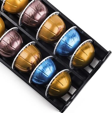 Організатор для капсул Nespresso Vertuo Bagoo - трирівнева шухляда для зберігання капсул