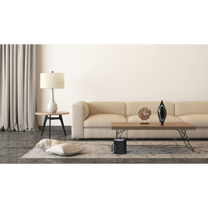 Обігрівач Rowenta Instant Comfort Compact 2000, керамічний, 25 м², чорний, SO2350F0 [Енергоклас A+++]