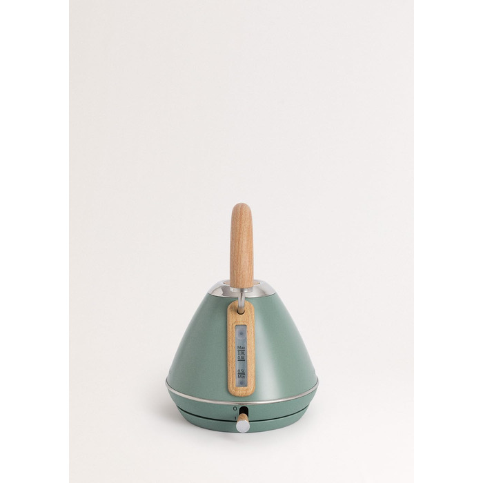 Retro Electric Kettle - Cream White - 1L Capacity, Fast Boil, Auto Shutoff, Anti-Scale Filter, Water Level Indicator