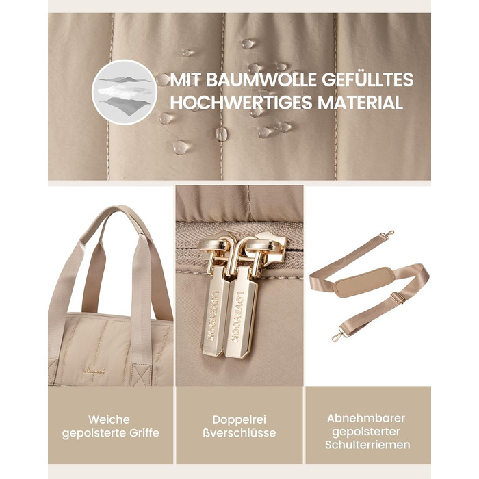 Сумка-валіза LOVEVOOK для жінок, дорожня сумка-шопер, велика містка сумка ручної поклажі з відділенням для взуття та мокрих речей, сумка для пологового будинку, спортивна сумка, дорожня сумка для подорожей, відпочинку, вихідних, фітнесу (40л-2шт, зелена)