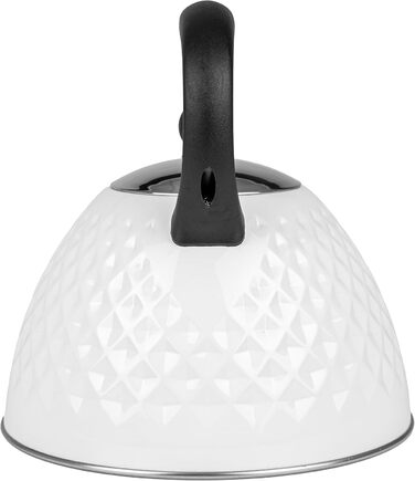 Чайник Karl Hausmann 3L з автоматичним свистком для індукційних, газових та електричних плит - нержавіюча сталь