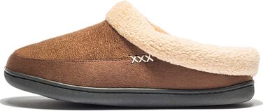 Тапочки чоловічі NewDenBer з меморі-піною, теплі, зручні, з м'якою підкладкою, зимові, з антиковзкою гумовою підошвою