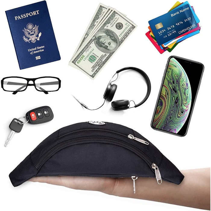 Поясна сумка чоловіча/жіноча | Сумка на пояс | Спортивна сумка через плече | Водонепроникна сумка для бігу | Сумка для телефону та грошей