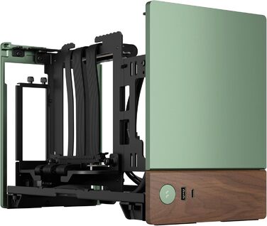 Корпус для ПК Fractal Design Terra Wood Walnut - mITX Gaming з PCIe 4.0 та USB Type-C
