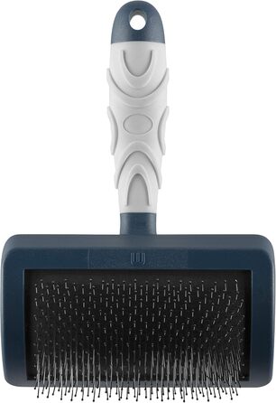 Щітка Mikki Slicker для вирівнювання шерсті собак та цуценят, для пуделів та їх схрещень (Cockapoo, Labradoodle, Cavapoo, Maltipoo, Golden Doodle)