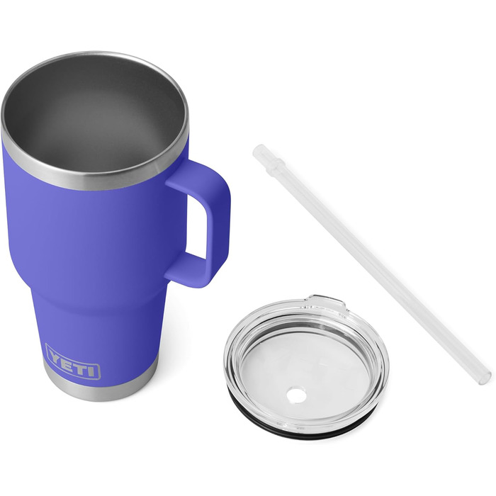 YETI Rambler 35 oz Stainless Steel Vacuum Insulated Straw Mug - Ultra Marine Violet