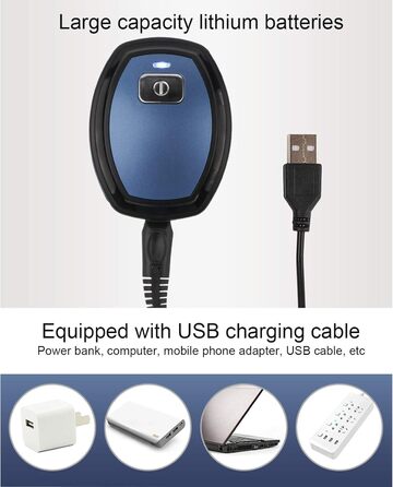 Електричний гоління голови для чоловіків Glatzen Rasierer з 5 лезами, USB, водонепроникний, з тримером та набором для догляду