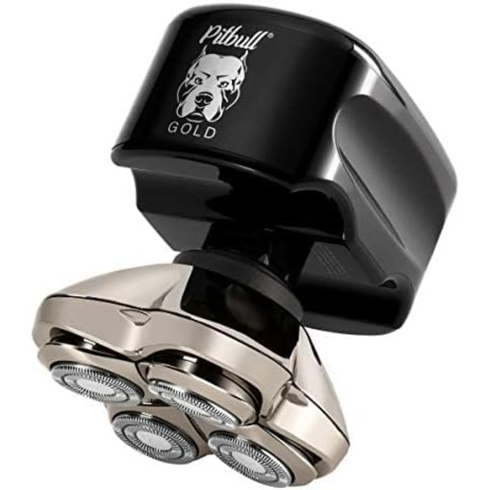 Skull Shaver Pitbull Gold Pro Shaver for Head/Baldness and Face, Men's Electric Shaver