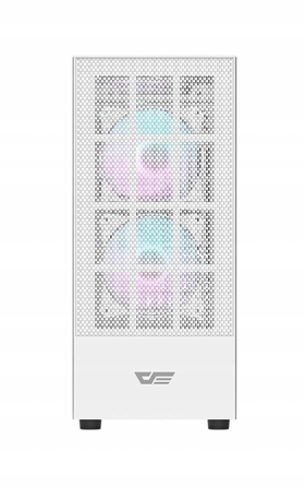 Корпус для комп'ютера Darkflash A290 Midi Tower ATX, білий, з бічним вікном