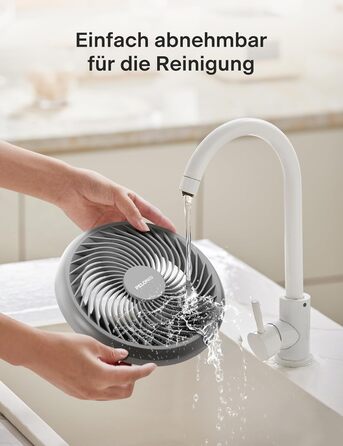 Вентилятор торнадо PELONIS з пульт дистанційного керування, дисплеєм, 3D циркуляцією, тихий (36.5dB), потужний (10м повітряний потік), регульована висота (60/111см), 4 швидкості, таймер, знімна решітка, поворотний, 92см, чорний