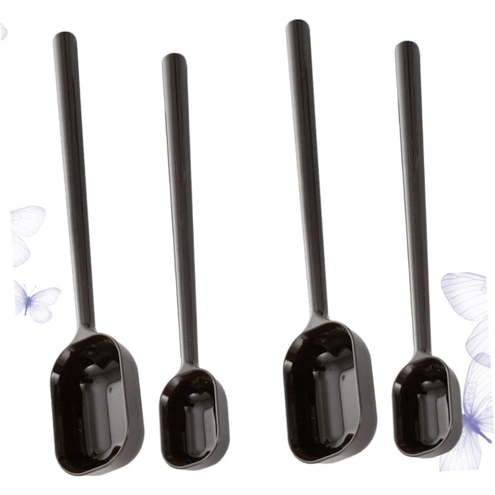 BESTonZON 12 Pack Steel Spoons Liquid Measuring Cup Liquid Mixing Stick Salt Spoon Coffee Teaspoon Baby