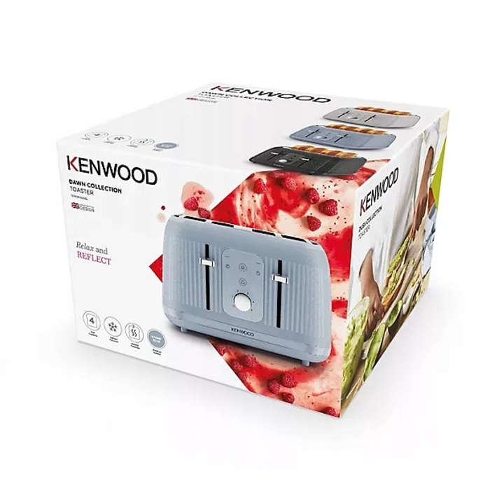 Тостер Kenwood TFP09.000BL, сріблястий/сірий, 1800 Вт