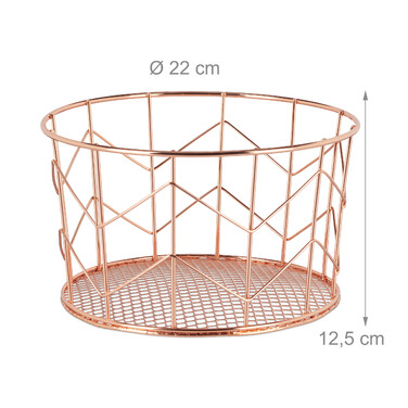 Round Metal Wire Basket