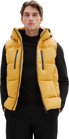Жилет чоловічий Tom Tailor з капюшоном, утеплений, артикул 1037355 (XXL, Golden Fall)