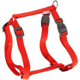 Шлейка для собак Ferplast Champion XXL, великі породи, регулювання в 3 точках, червона, обхват грудей 78–120 см