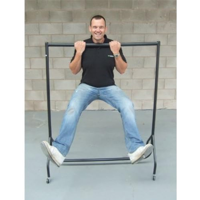 The Shopfitting Shop Stable Clothes Rack, high quality, 1.5 m long, 1.5 m high