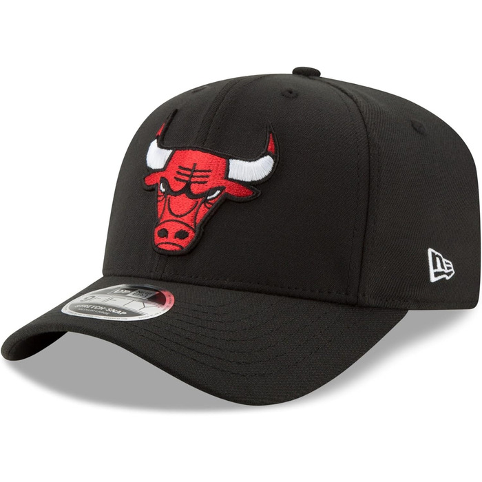Кепка New Era Chicago Bulls 9fifty Stretch Snapback чорна M-L