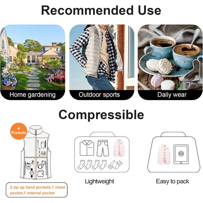 Жіноча пухова жилетка Chrisuno Casual з коміром-стійкою, стеганий верх, для активного відпочинку та катання на лижах (XXL, світло-рожевий)