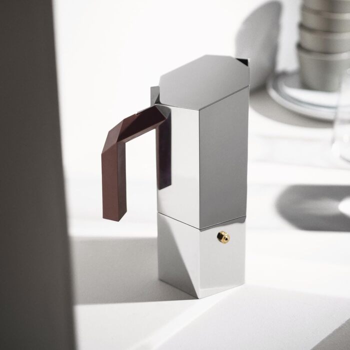 Кавоварка Alessi MENHIR, 6 чашок | Італійський дизайн