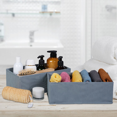 Relaxdays Drawer Organizer 4-Piece Set