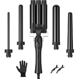 ELEHOT Локкенстаб 5 в 1: три циліндри, керамічне покриття, 10-32 мм, аксесуари, рукавички, кліпси