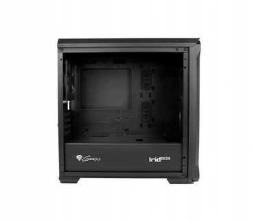 Корпус для ПК Genesis Irid 503 micro ATX, чорний, з вікном