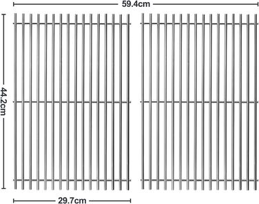 Решітка для гриля Weber Spirit I & II 200 210 220 310 320 (7637) - чавун, замінна частина