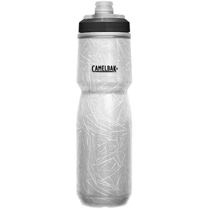 Camelbak Podium Ice Sport Water Bottle, Squeeze Bottle, for Running, Cycling, Hiking Black