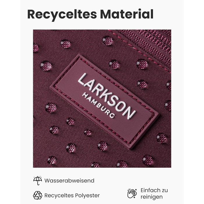 Поясна сумка LARKSON Finn: спортивна, для міста, на пояс, кросбоді, водонепроникна (М'ятний)